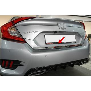 Trunk trim stainless steel photo 1
