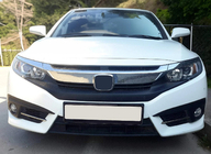Honda Civic Sedan X 2016-2021 Fog Light Covers OmsaLine (2 pcs, Stainless Steel) photo 3