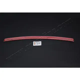 Rear bumper protector stainless steel photo 2