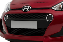 Hyundai I-10 2017-2020 Trim for position lights (2 pcs, stainless steel) photo 4
