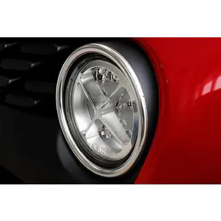 Trim for position lights (2 pcs, stainless steel)