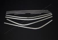 Hyundai I-20 2014-2020 Full Window Trim Set (10 pcs, Stainless Steel) photo 4