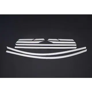 Upper window trim stainless steel (10 pcs) photo 3