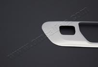 Nissan Navara/NP300 2016- Rear handle cover (for camera, stainless steel) photo 4