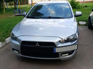 Mitsubishi Lancer X 2008- License Plate Holder (Plastic) photo 3