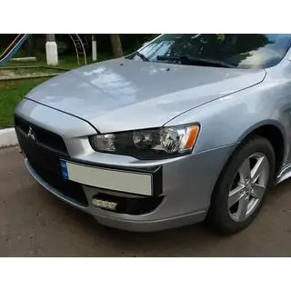 License Plate Holder (Plastic) Mitsubishi Lancer X 2008- photo 1