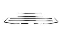 Opel Astra K 2016-2021 Stainless Steel Window Trim photo 11