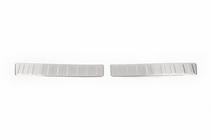 Renault Kadjar 2015-2022 Rear bumper sill cover OmsaLine stainless steel Matte photo 2