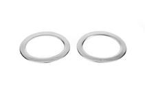 Renault Trafic 2015- Fog Light Trim (2 pcs, Stainless Steel) OmsaLine - Italian Stainless Steel photo 2