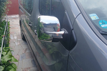 Fiat Talento 2016- Mirror Covers (2 pcs, plastic) photo 6