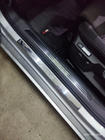 Volkswagen Passat B8 2015-2023 Door Sill Protectors OmsaLine Type 1 (4 pcs, Stainless Steel) photo 3