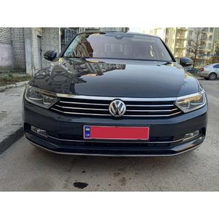 Headlight cover and trim strip (3 pcs, stainless steel)