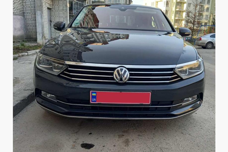 Volkswagen Passat B8 2015-2023 Headlight cover and trim strip (3 pcs, stainless steel) Carmos - Turkish Stainless Steel Image