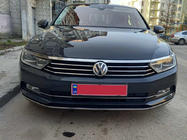 Volkswagen Passat B8 2015-2023 Stainless Steel Front Bumper Protectors (2015-2018, 3 pcs) photo 2