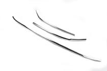 Volkswagen Passat B8 2015-2023 Stainless Steel Front Bumper Protectors (2015-2018, 3 pcs) photo 8