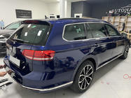 Volkswagen Passat B8 2015-2023 Stainless Steel Rear Bumper Protector SD/SW (3 pcs) Carmos - Turkish Stainless Steel photo 4