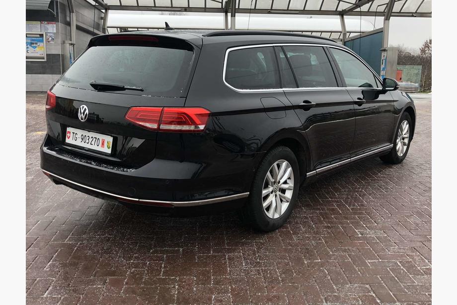 Volkswagen Passat B8 2015-2023 Stainless Steel Rear Bumper Protector SD/SW (3 pcs) Photo 3