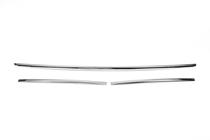 Volkswagen T6 2015-2024 Bumper Grille Trim Covers 2015-2019 (3 pcs, stainless steel) photo 3