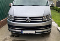 Volkswagen T6 2015-2024 Bumper Grille Trim Covers 2015-2019 (3 pcs, stainless steel) photo 2