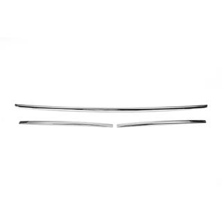 Bumper Grille Trim Covers 2015-2019 (3 pcs, stainless steel) photo 3
