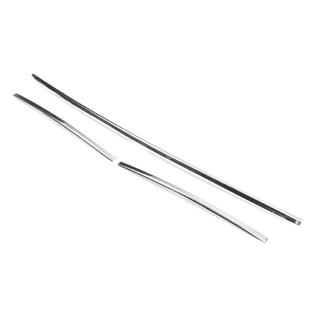 Bumper Grille Trim Covers 2015-2019 (3 pcs, stainless steel) photo 4
