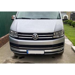 Bumper Grille Trim Covers 2015-2019 (3 pcs, stainless steel) photo 2