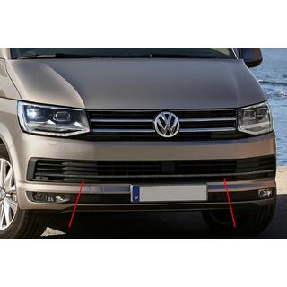 Front Bumper Grille Covers 2015-2019 (3 pcs, Carbon) Volkswagen T6 2015-2024 photo 1