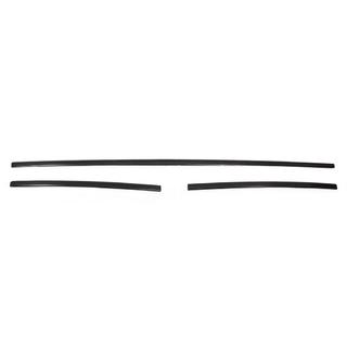 Front Bumper Grille Covers 2015-2019 (3 pcs, Carbon) Volkswagen T6 2015-2024 photo 3