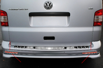 Volkswagen T6 2015-2024 Rear reflector covers (2 pcs, stainless steel) photo 1