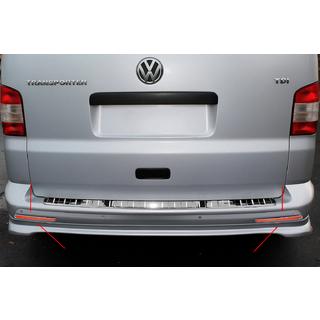 Rear reflector covers (2 pcs, stainless steel) Volkswagen T6 2015-2024 photo 1