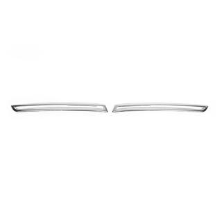 Rear reflector covers (2 pcs, stainless steel) Volkswagen T6 2015-2024 photo 2