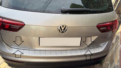 Volkswagen Tiguan 2016-2023 Trunk trim stainless steel Carmos - Turkish Stainless Steel photo 7