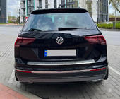 Volkswagen Tiguan 2016-2023 Rear bumper protector (OmsaLine, stainless steel) photo 2