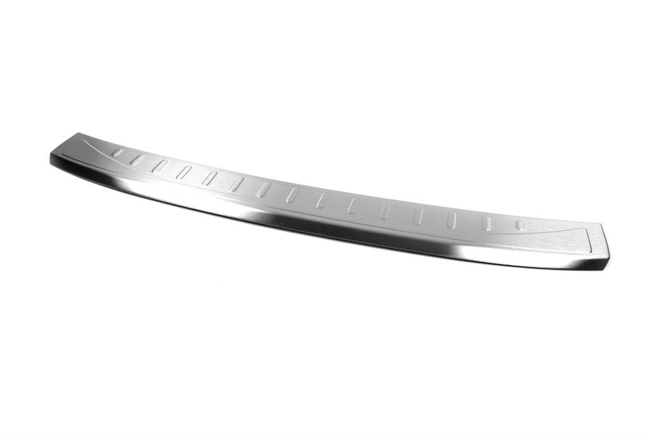 Volvo XC60 2009-2017 Rear bumper protector stainless steel (2014-2017) Image
