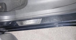 Citroen C-4 2010-2018 Door Sill Protectors Flexill (4pcs, Stainless Steel) photo 3