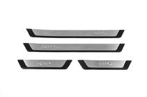 Kia Rio 2012-2017 Door Sill Protectors Flexill (4 pcs, Stainless Steel) Exclusive photo 1
