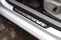 Volkswagen Golf 7/E-Golf 2012-2020 Door Sill Protectors Flexill Dotline (4 pcs, Stainless Steel) photo 1