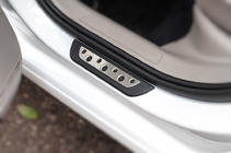 Volkswagen Golf 7/E-Golf 2012-2020 Door Sill Protectors Flexill Dotline (4 pcs, Stainless Steel) photo 3