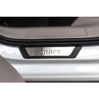 Door Sill Protectors Flexill Sport (4pcs, Stainless Steel) Volkswagen Golf 7/E-Golf 2012-2020 photo 3