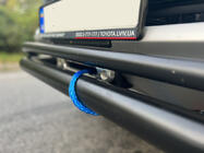 Toyota Hilux 2015- Double front bar Vegas (2015-2020, black, 76mm) photo 7