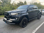 Toyota Hilux 2015- Double front bar Vegas (2015-2020, black, 76mm) photo 8