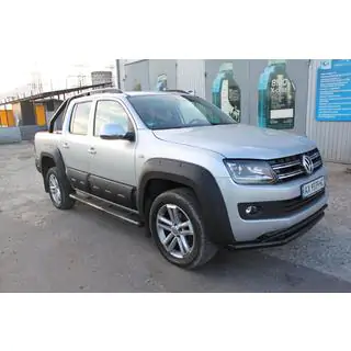 Front Bar Double Vegas 76/42 2010-2016 (black) Volkswagen Amarok 2010-2022 photo 2