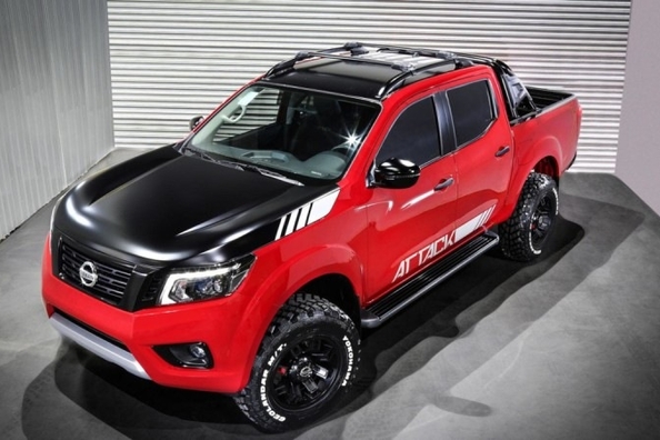 Nissan introduced the concept of the new pickup Frontier Attack
