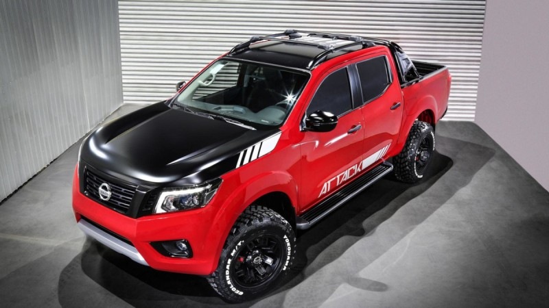 Nissan introduced the concept of the new pickup Frontier Attack