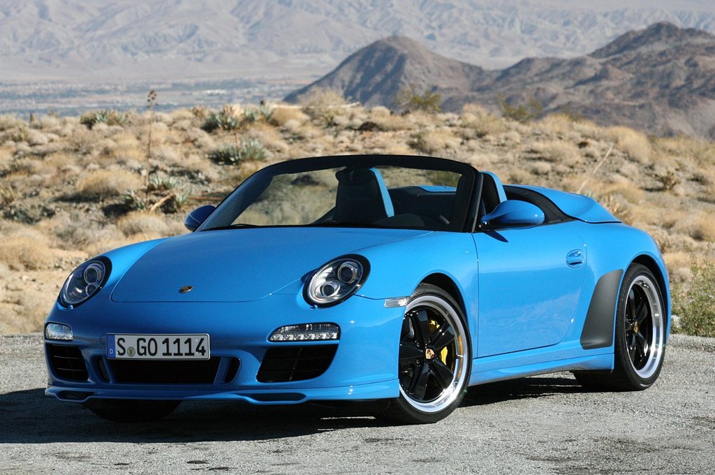 Porsche will show in Frakfurt special model 911 Speedster