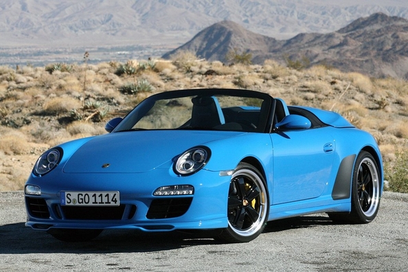 Porsche will show in Frakfurt special model 911 Speedster
