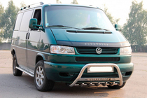 Volkswagen T4 Transporter 1990-2003 Bull Bar WT003 60mm Stainless Steel 60mm, with lettering photo 6