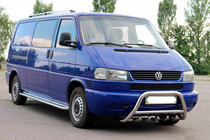 Volkswagen T4 Transporter 1990-2003 Bull Bar WT003 60mm Stainless Steel 60mm, with lettering photo 5