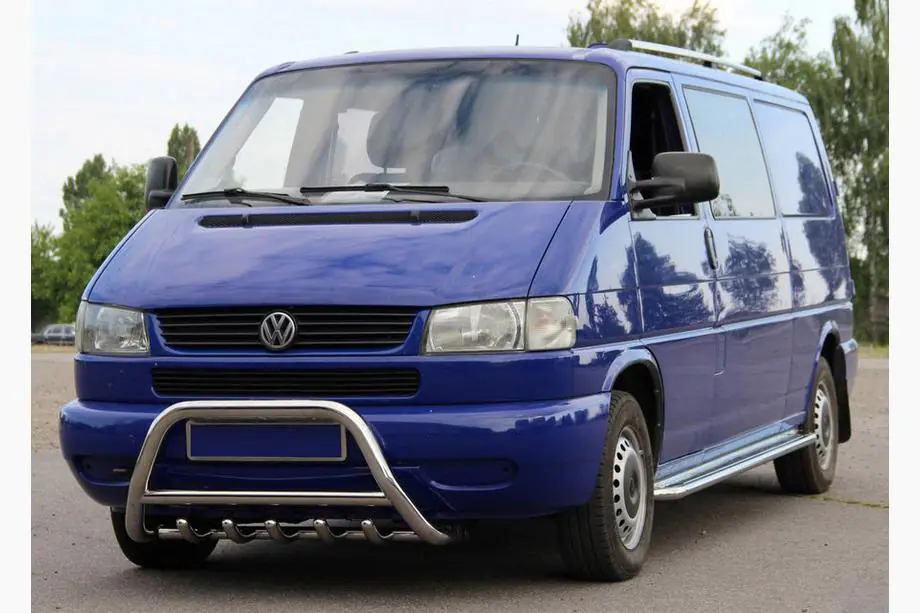 Volkswagen T4 Transporter 1990-2003 Bull Bar WT003 60mm Stainless Steel Image