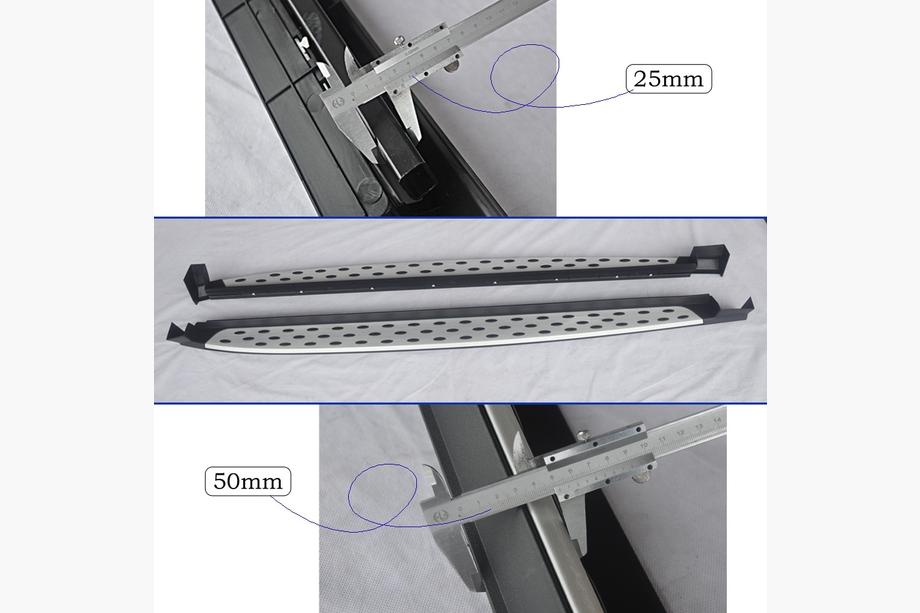 Toyota Rav 4 2013-2018 Side Steps OEM V2 (2013-2016, 2 pcs, Aluminum) Photo 2